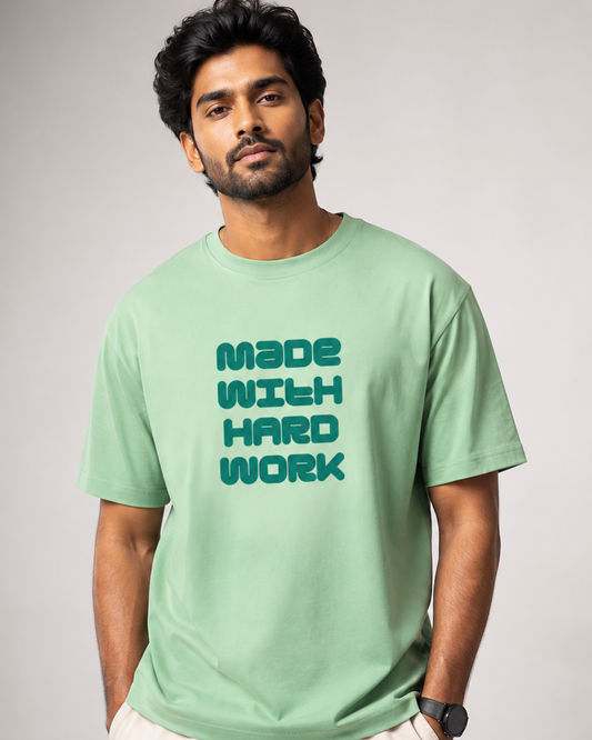 Regular Unisex T-Shirt - Made with Hard Work