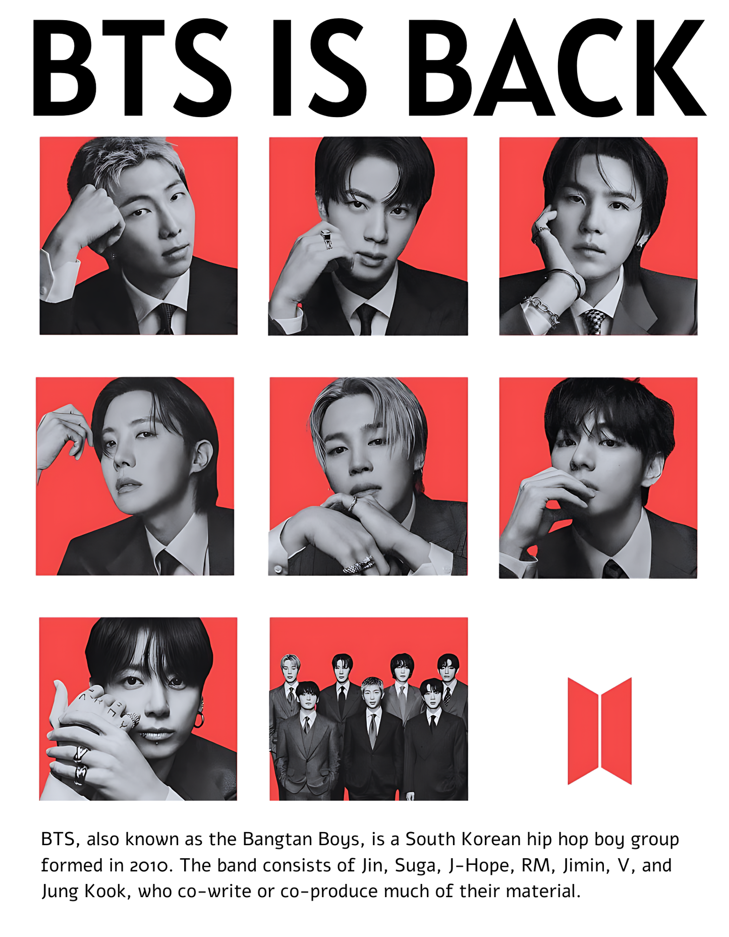 Regular Unisex T-Shirt - BTS is Back