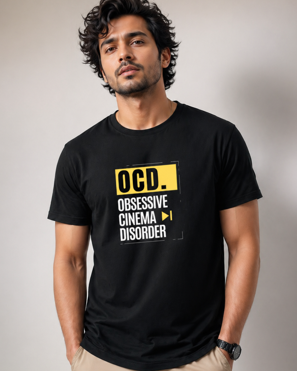 #Best Selling🔥 Regular Unisex T-Shirt - OCD : Obsessive Cinema Disorder
