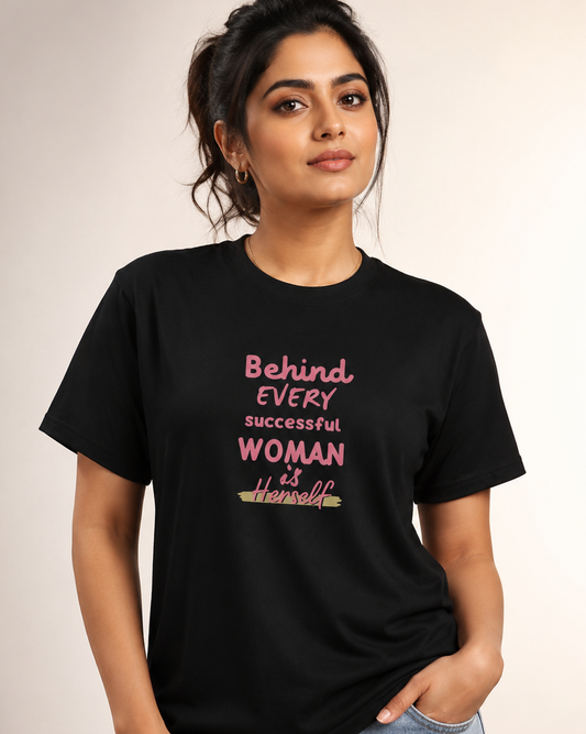 Stretch Unisex T-shirt - Behind Every Successful Women