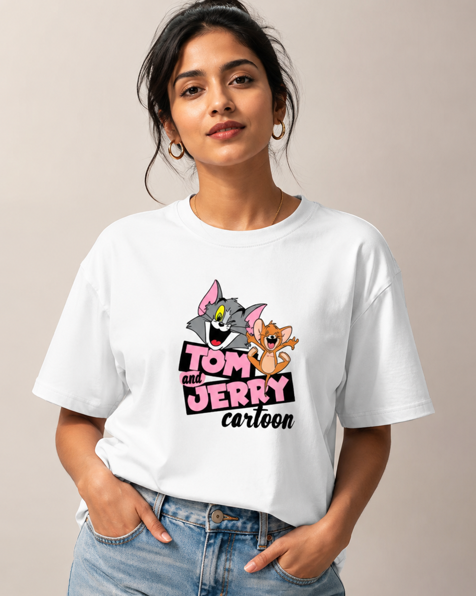 Regular Unisex T-Shirt - Tom Jerry Cartoon