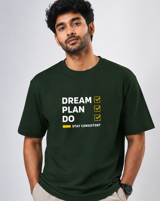 Regular Unisex  T-Shirt - Dream Plan Do