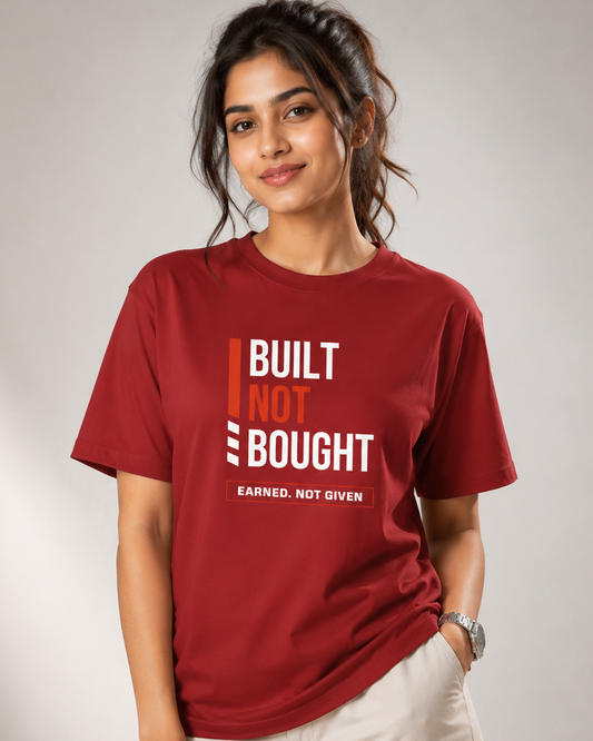 Stretch Unisex T-shirt- Built Not Bought