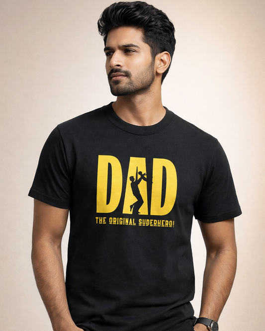Regular Unisex T-Shirt - DAD - The Original Superhero