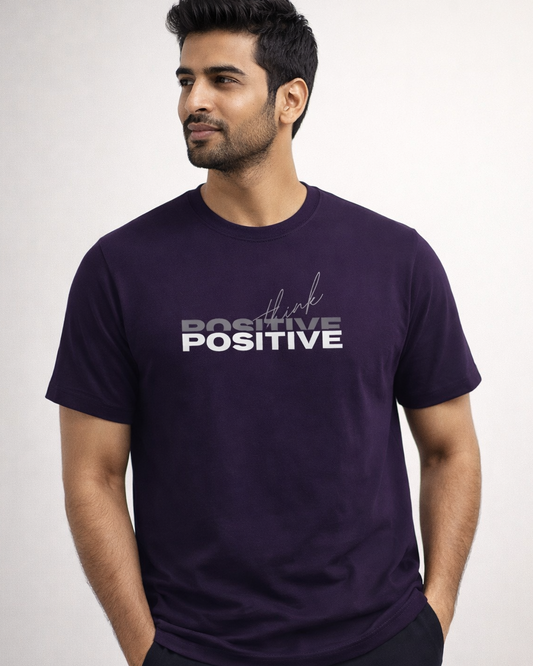 Regular Unisex T-Shirt - Think Positive