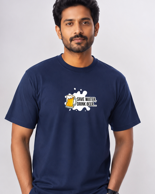 Regular Unisex T-Shirt - Save Water, Drink Beer