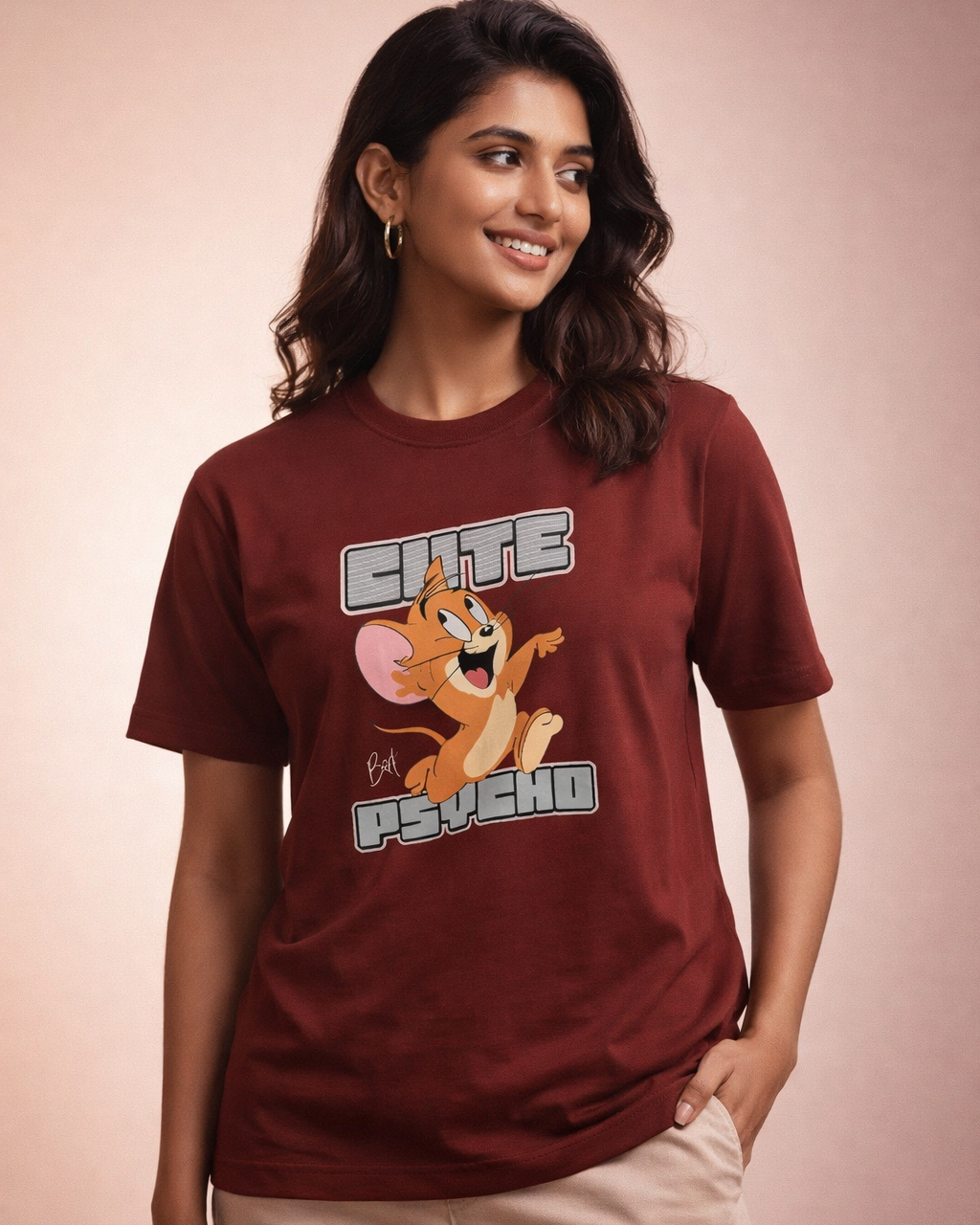 Regular Unisex T-Shirt - Cute but Psycho Jerry