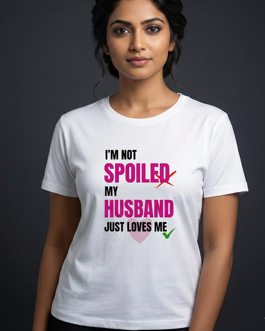 Regular Unisex T-Shirt - My Husband Just loves me