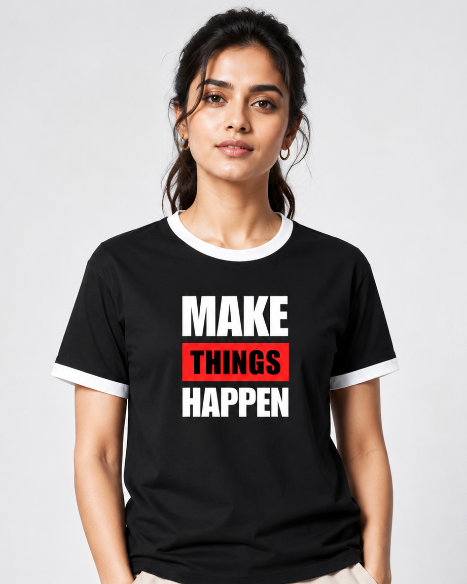 Regular Unisex T-Shirt - Make Things happen